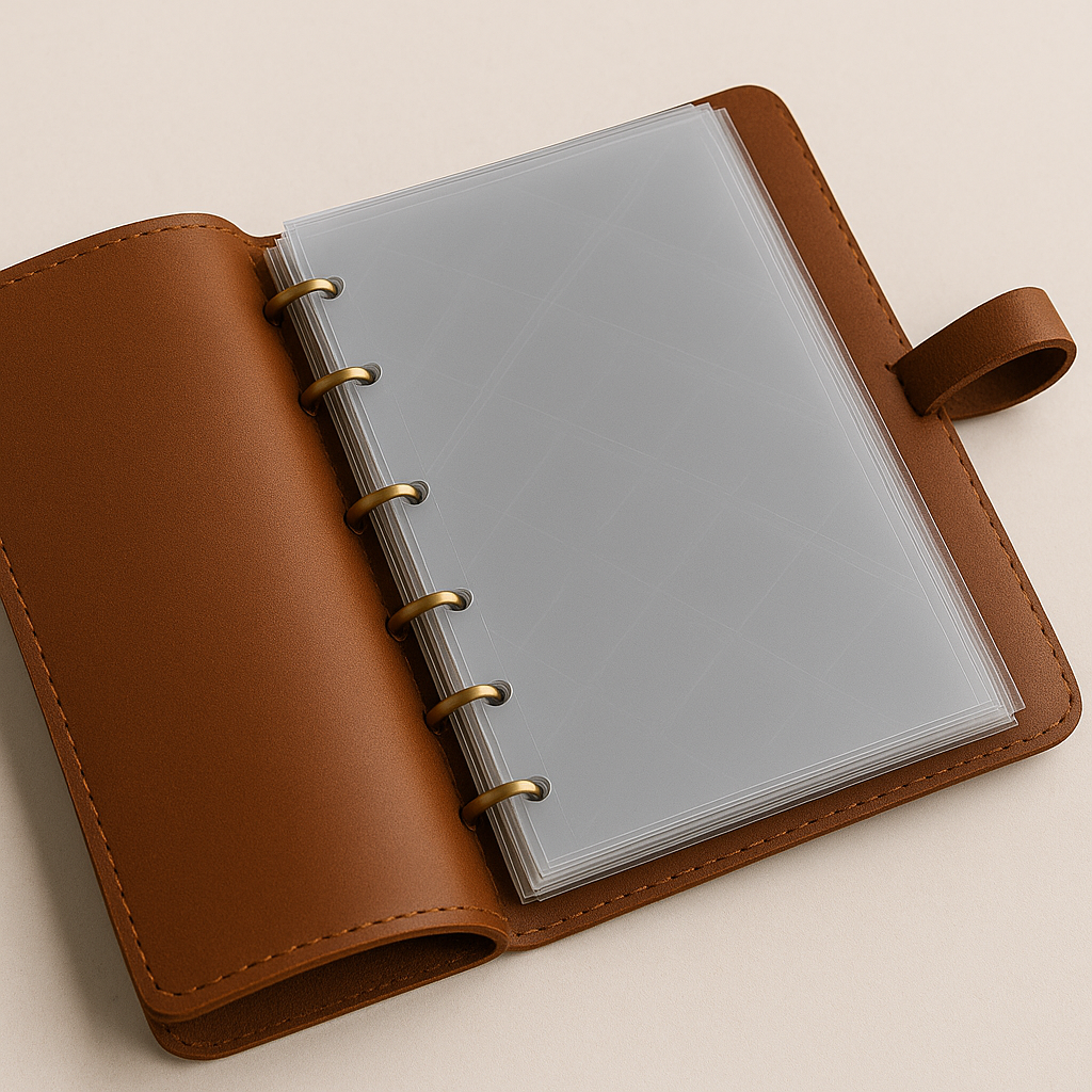 Transparent Sheet Journal – Save Log